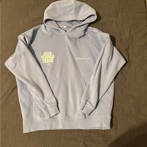 Elevated Faith Women's Light Blue Hoodie